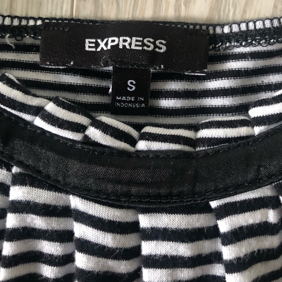 Express Striped Halter Tank Top Blouse - Picture 13 of 16